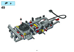 LEGO 8258 instructions page 21 – build guide